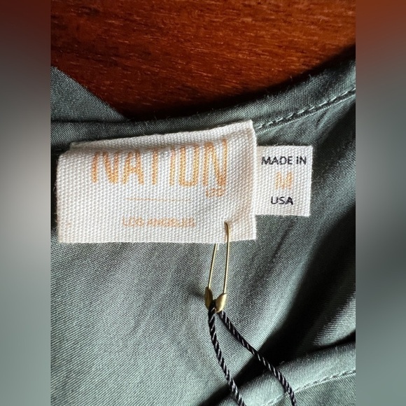 Revolve Nation LTD green jumpsuit size medium NWT - Picture 8 of 13